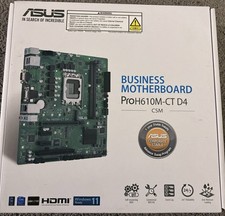 ASUS Business Motherboard PROH610M-CT D4 -New In Box
