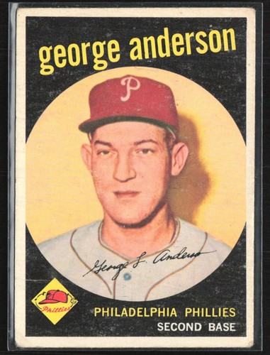George Anderson #338 card