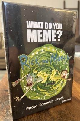 What Do You Meme? Rick And Morty Expansion Pack New Sealed