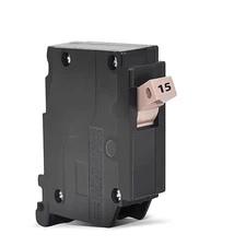 1 Pole 15 Amp Plug On Circuit Breaker
