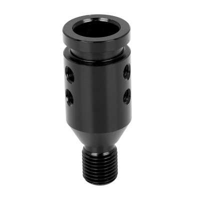 Auto Schaltknauf Adapter für ohne Gewinde Schalthebel M12x1,25 Schwarz