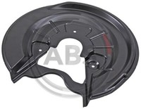 A.B.S. 11006 Spritzblech, Bremsscheibe Hinten Rechts FüR Audi Seat Skoda VW