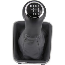 Schaltknauf + Schaltsack mit Rahmen passend für Opel Zafira B 2005-2014 | 6 Gang