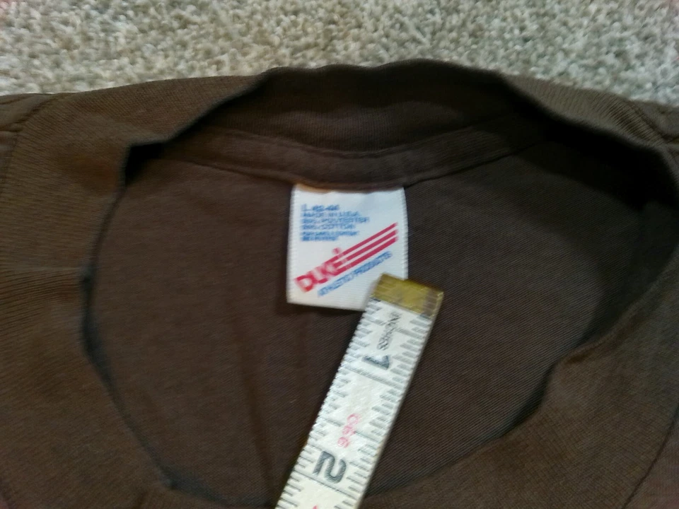 Vintage Rowan University Baseball Team Shirt #6 New Jersey Brown Y2K Era USA - Image 3 of 4