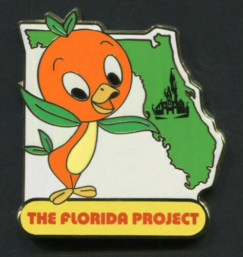 Disney Pin Orange Bird The Florida Project Walt Disney World Limited Release