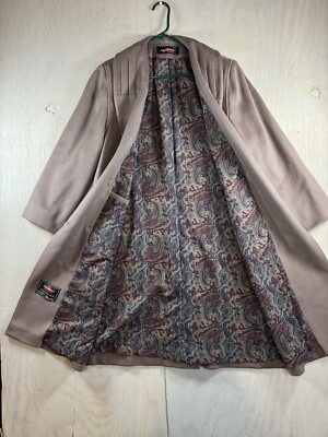 Vintage Winter Coat Made Expressly for Alorna by Forstmann 100% Pure Wool Petite