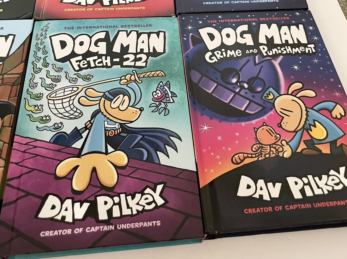 Dog Man 8巻セット Dav Pilkey& The Bad Guys Amazon.com: Dog Man Series, 8 books Collection Set : Toys