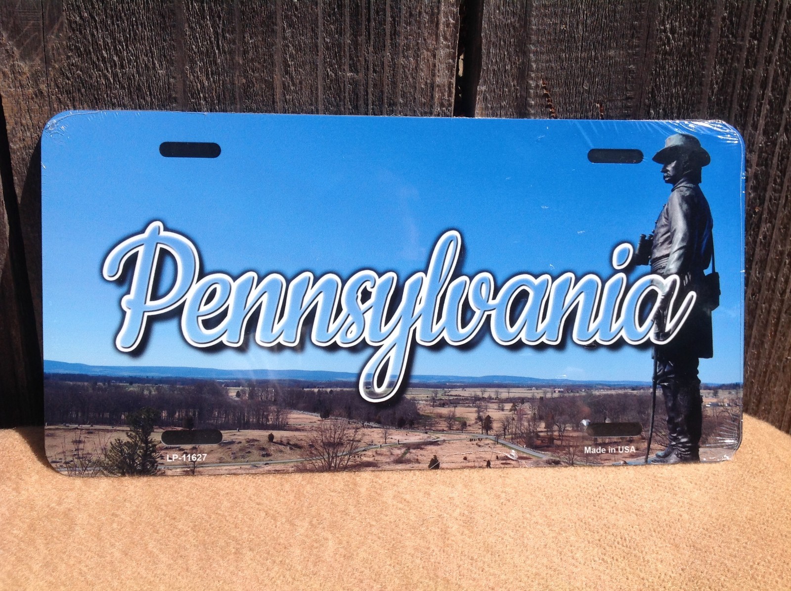 Pennsylvania Gettysburg Scenic Skyline Novelty License Plate Auto Car Tag eBay