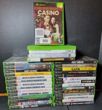 Large Original Xbox Game Lot Of 29 4 Free Games