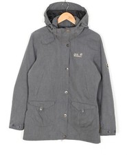 JACK WOLFSKIN Jacket Women Size EU S UK 10 Hooded Mid Length Waterproof MJ5114