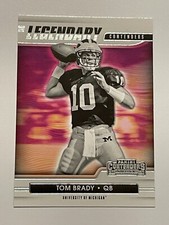 2021 Contenders Draft Picks Football Legendary Contenders - Tom Brady - Michigan