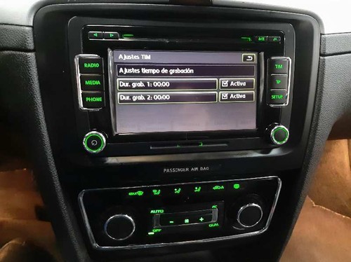 3T0907044M heating air conditioning controls for SKODA SUPERB II 2008 1098708 - Picture 5 of 19