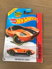 BNIB HOT WHEELS HW Race Ford Shelby GR-1 Concept 2015 178/250 CFL17-09B0B Boxed
