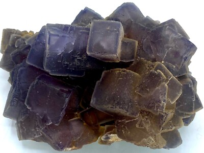 2081: Gram Extremely Rare Top Beautiful Top Purple Cubic Fluorite Specimen @ PAK