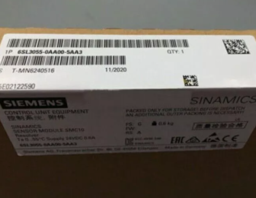 6SL3055-0AA00-5AA3 NEW SIEMENS S120 SINAMICS SENSOR MODULE 6SL3055-0AA00-5AA3