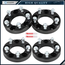 4 Pcs 1" 5x114.3 Wheel Spacers 12x1.25 For Subaru Legacy Outback Impreza WRX STI