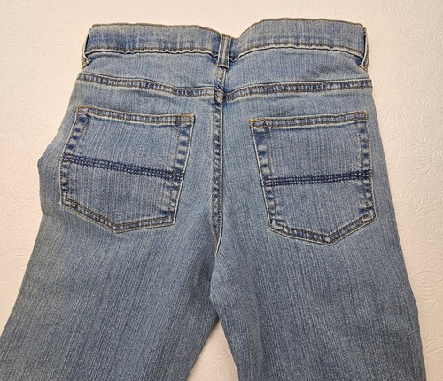 Gymboree Little Boys Size 10 Adjustable Waist Straight Leg Light Blue Jeans 2017 - Picture 3 of 8