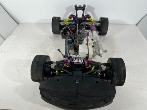 Hot Bodies? HPI? Rullo ovale sporco nitro usato modello sconosciuto con tubo servo MK30 - Foto 2 di 18