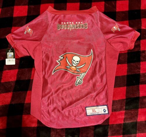 Tampa Bay Buccaneers NFL Dog Pet Stretch Jersey Size XL, BRAND NEW! ☠️❤️🏴‍☠️ - Picture 1 of 6