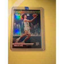 2022-23 Panini NBA Hoops Josh Giddey City Edition Holo Artist Proof Gold /10