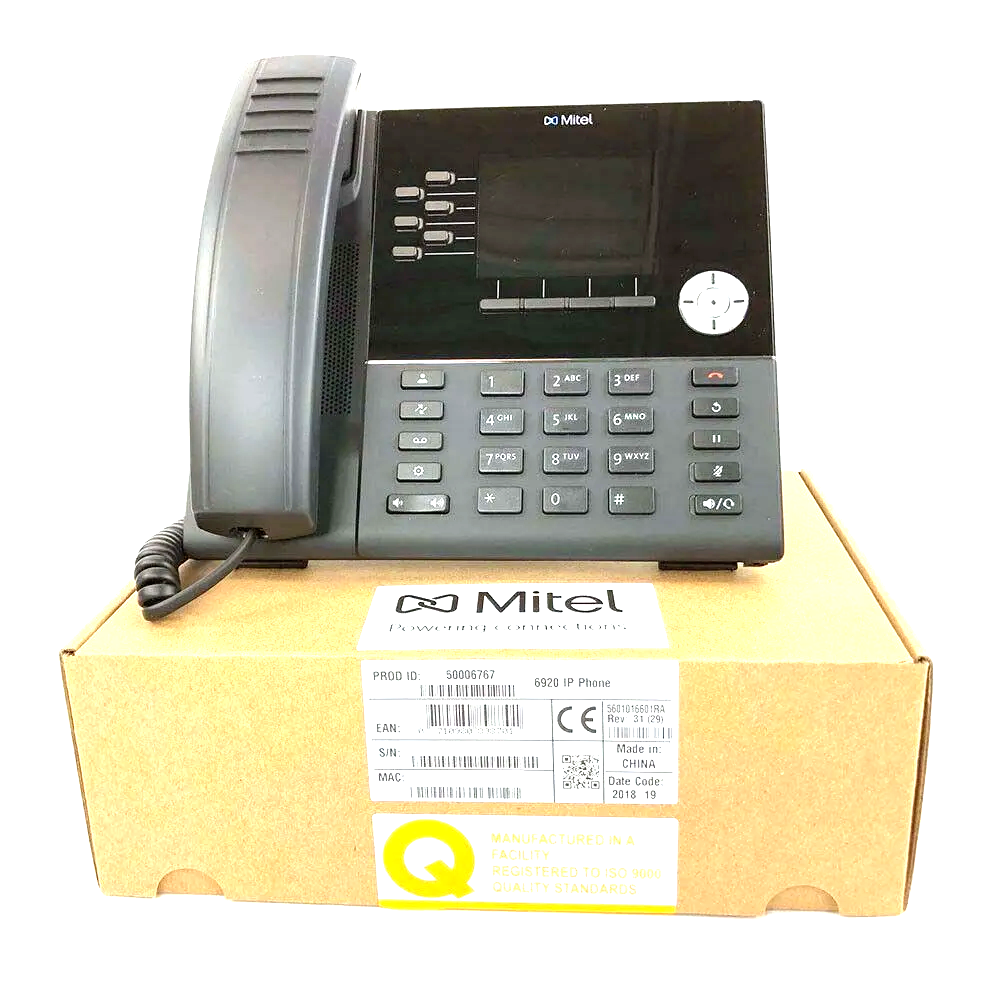 NEW OPEN BOX MITEL MiVoice 6920 50006767 IP PHONE TELEPHONE VoIP