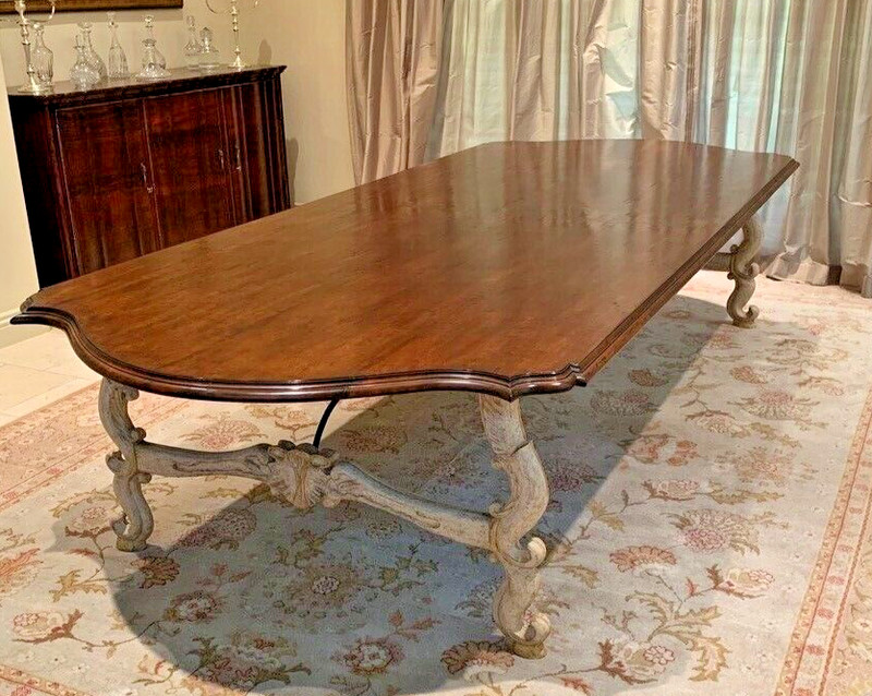 PORTUGUESE DINING TABLE  handcrafted  160" x 40" x 30"