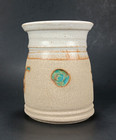 Native Coffee Mug Turtle Handle-less Stoneware Pottery Southwest Art Sandstone — photo 6
