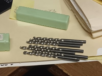 Walter-Titex  Jobber Length Drill Bit: #13 (0.1850) Dia, 130 deg, HSS -- (7 PCS)