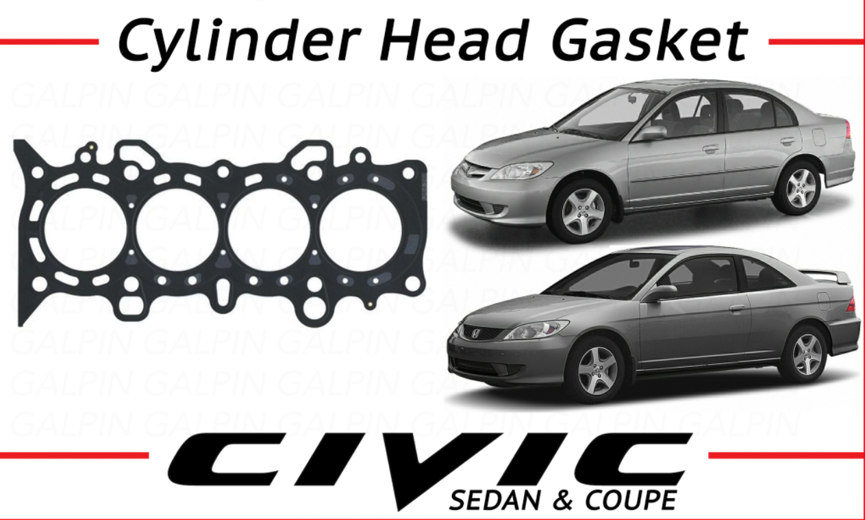 2001 2005 HONDA CIVIC Genuine OEM Cylinder Head Gasket 12251PLC004