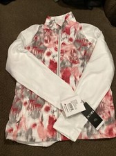 Sunice Golf Belmont Wind Jacket Womens S New With Tags Blossom Print