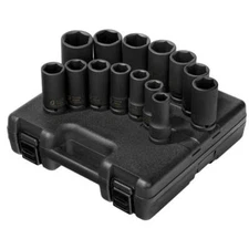 Sunex Tools 4638 3/4" Drive 14 Piece Deep Impact Socket Set