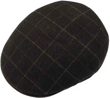 Capas Headwear Men's Winter Ascot Cuffley Italian Cap
