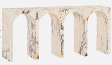 HD Buttercup Pegasus Console Table- Violetta Calcatta