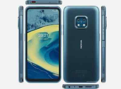 Nokia XR20 5G 64GB+4GB 128GB+6GB Unlocked Android Global Smartphone