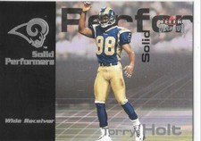 2001 Fleer Premium Football Solid Performers Torry Holt Rams