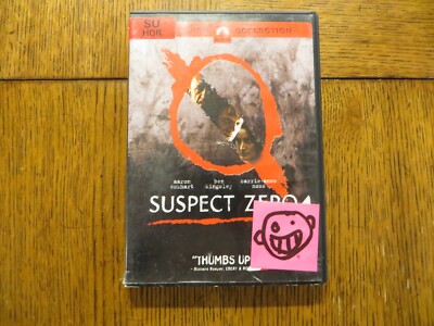 Suspect Zero - Aaron Eckhart, Ben Kingsley - 2004 - Paramount DVD VERY GOOD!!!