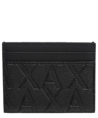 Armani Exchange credit card holder men XM000880AF12133UC001 Black