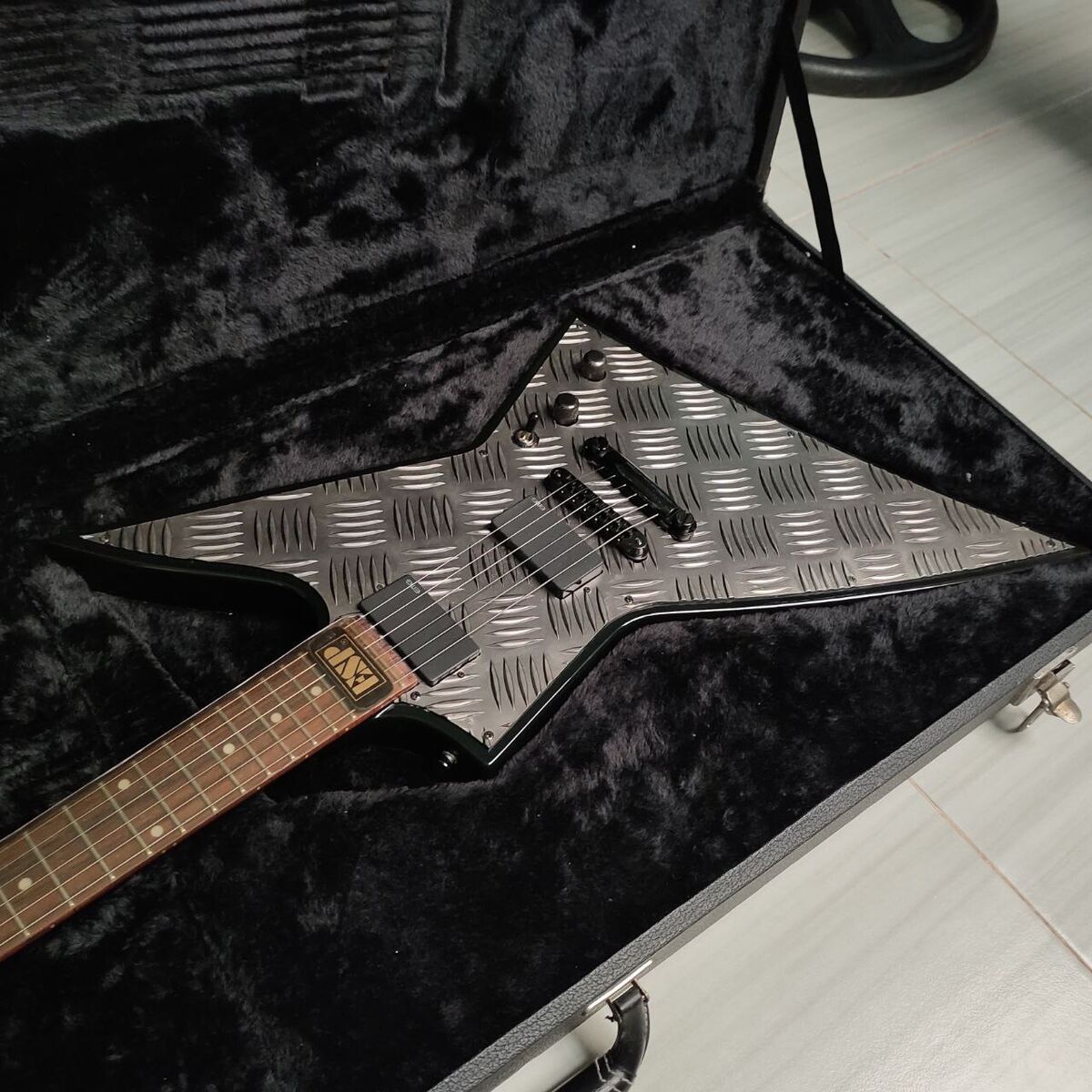 ESP EX Explorer Diamond Plate Made in Japan! | eBay ESP EX Explorer Diamond Plate Made in Japan! | eBay