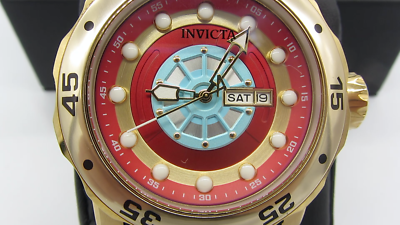 Invicta Marvel Tony Stark Ironman Mens Watch Limited Edition 3000