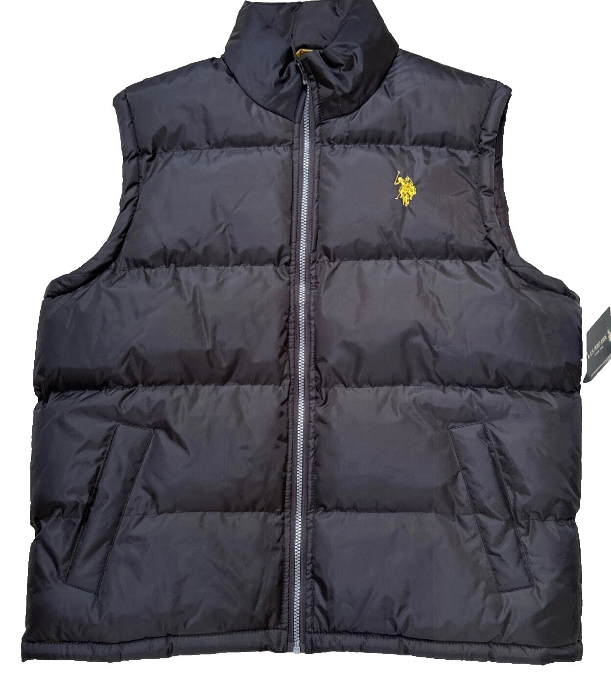 Marrón US Polo Assn. abrigos, chaquetas y chalecos para hombres