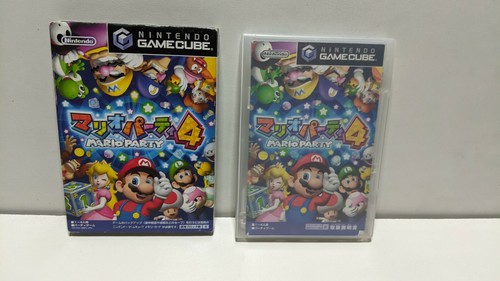 Mario Party 4 (Nintendo GameCube NTSC-Japan) Case, Manual & Disc. - Picture 3 of 5