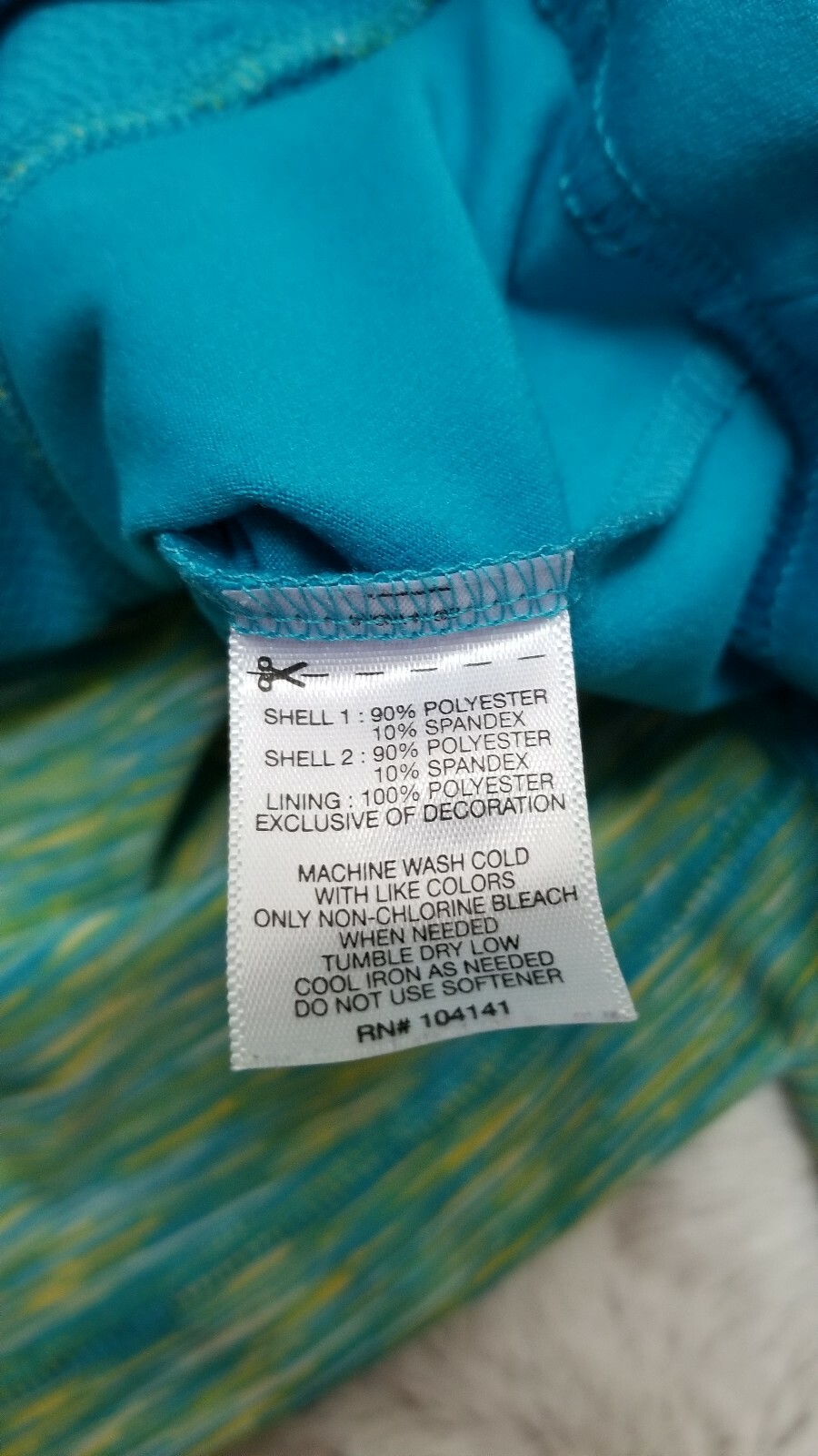 Köppen Blue Yellow Heather Solid Panel Side Full … - image 8