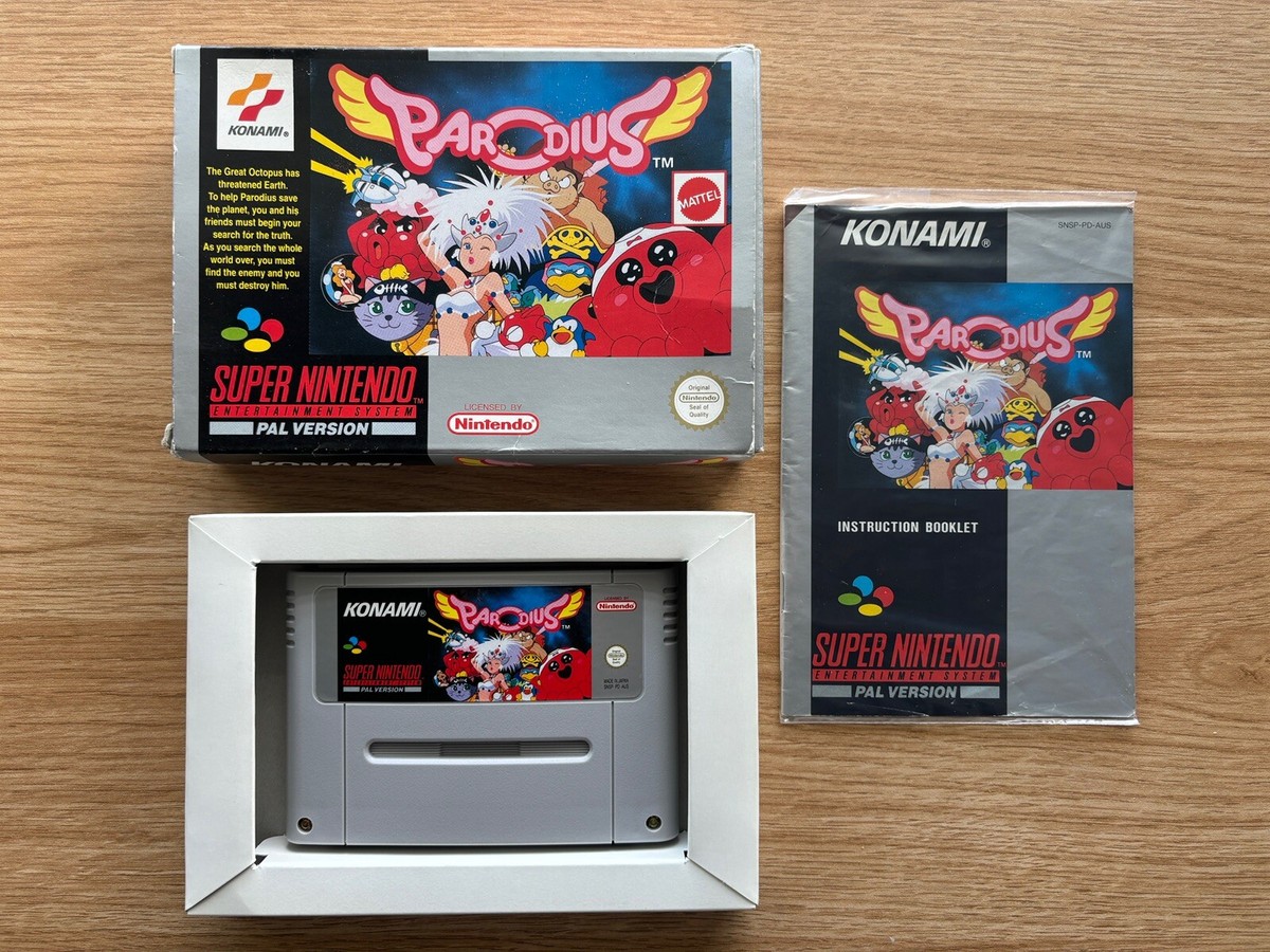 Nintendo Entertainment Snes Parodius Jikkyou Oshaberi Parodius