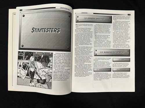 Cyber Space: Death Game 2090 Adventure Module ICE #5106 - First Printing - Picture 4 of 4