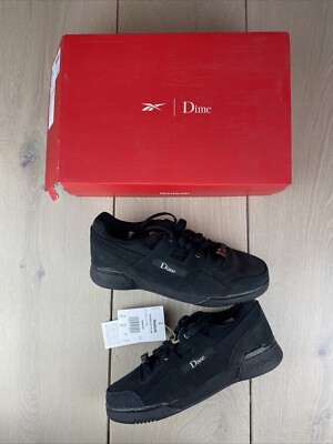 Reebok x Dime Workout Plus Schuhe Core schwarz/dunkelsilber Größe 5,5 UK