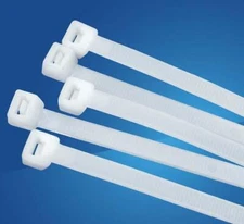 XSCORPION CT8W 8" Wire Ties  White (100 count)