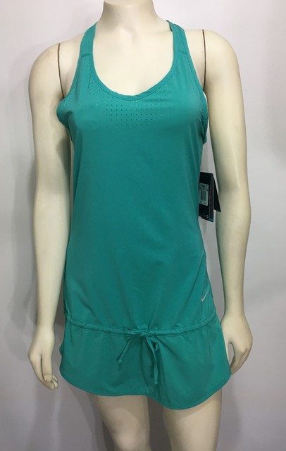 green nike dress