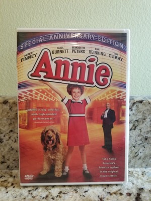 Annie (DVD, 1982) Special Anniversary Edition. Carol Burnett.
