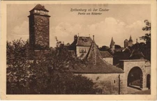 CPA AK Rothenburg Partie am Rodertor GERMANY (1076865)