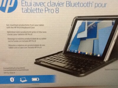 HP Pro 8 Bluetooth Keyboard and Folio Case K4U64AA